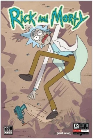 Rick and Morty 4 – Zac Gorman – Marmara Çizgi kitap kapağı