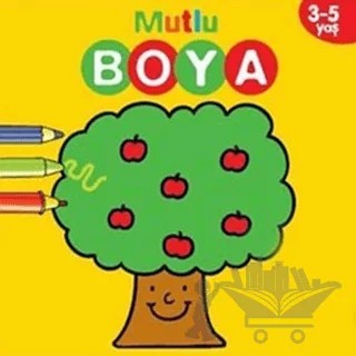 Mutlu Boya (3 - 5 Yaş) – Kolektif – Doğan Egmont Yayıncılık kitap kapağı