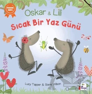 Oskar ve Lili - Sıcak Bir Yaz Günü – Lucy Tapper, Steve Wilson – İndigo Çocuk kitap kapağı