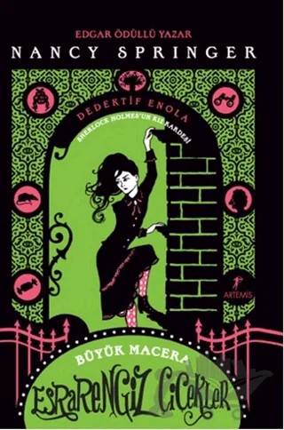 Esrarengiz Çiçekler – Nancy Springer – Artemis Yayınları kitap kapağı