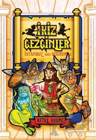 İkiz Gezginler: İstanbul'dan Bodrum'a – Betül Avunç – Tudem Yayınları kitap kapağı