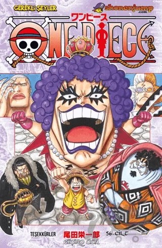 One Piece 56. Cilt – Eiiçiro Oda – Gerekli Şeyler Yayıncılık kitap kapağı