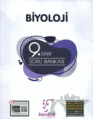 9. Sınıf Biyoloji Soru Bankası – Kolektif – Karekök Yayıncılık kitap kapağı