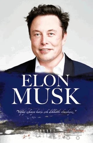 Elon Musk – Meriç Mert – Mahzen Yayıncılık kitap kapağı