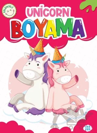 Eğlenceli Unicorn Boyama – Kolektif – Dokuz Çocuk kitap kapağı