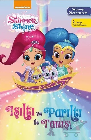 Shimmer ve Shine : Okumayı Öğreniyorum – Kolektif – Doğan Egmont Yayıncılık kitap kapağı