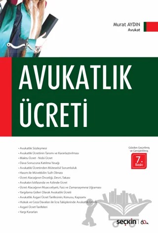 Avukatlık Ücreti – Murat Aydın – Seçkin Yayıncılık kitap kapağı