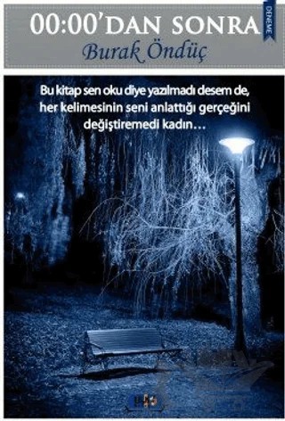 00:00'dan Sonra – Burak Öndüç – Tilki Kitap kitap kapağı