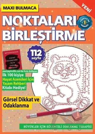 Maxi Bulmaca Noktaları Birleştirme 7 – Bertan Kodamanoğlu – Maxi Yayıncılık kitap kapağı