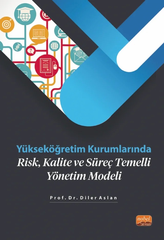 Yükseköğretim Kurumlarında RİSK, KALİTE VE SÜREÇ TEMELLİ YÖNETİM MODELİ – Diler Aslan – Nobel Bilimsel Eserler kitap kapağı