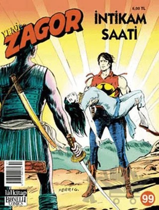 Yeni Zagor Sayı: 99 İntikam Saati – Lal Kitap kitap kapağı