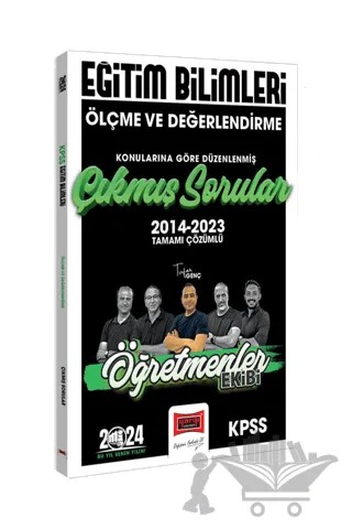2024 KPSS Eğitim Bilimleri Öğretmenler Ekibi Ölçme ve Değerlendirme Konularına Göre Düzenlenmiş Çıkmış Sorular – Tufan Genç – Yargı Yayınevi kitap kapağı