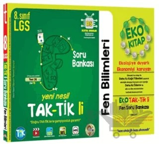 8. Sınıf Fen Bilimleri Eko Taktikli Soru Bankası – Kolektif – Tonguç Akademi kitap kapağı
