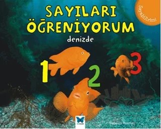 Sayıları Öğreniyorum - Denizde – Rebecca Rissman – Mavi Kelebek Yayınları kitap kapağı