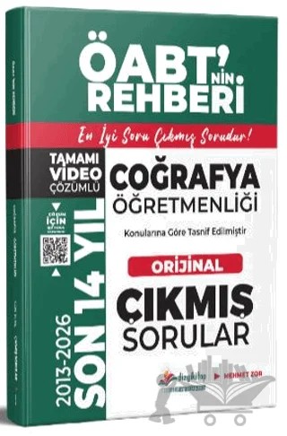 2027 MEB AGS ÖABT Coğrafya Öğretmenliği Çıkmış Sorular Son 14 Yıl Orijinal Video Çözümlü – Mehmet Zor – Dizgi Kitap kitap kapağı