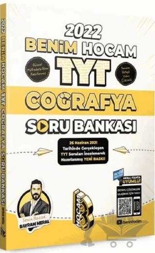 TYT Coğrafya Soru Bankası – Bayram Meral – Benim Hocam Yayınları kitap kapağı