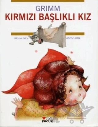 Kırmızı Başlıklı Kız – Grimm Kardeşler – Can Çocuk Yayınları kitap kapağı