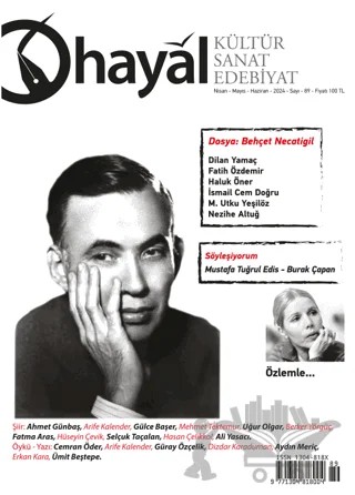 Hayal Kültür Sanat ve Edebiyat Dergisi Sayı: 89 – Hayal Yayınları kitap kapağı