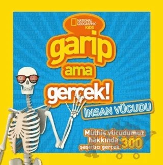 Garip Ama Gerçek - İnsan Vücudu – Sima Özkan – Beta Kids kitap kapağı