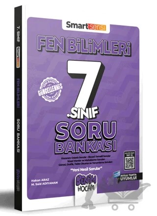 7. Sınıf Fen Bilimleri Soru Bankası – Hakan Araz, M. Said Adıyaman – Benim Hocam Yayınları kitap kapağı