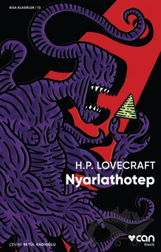 Nyarlathotep – Howard Phillips Lovecraft – Can Yayınları kitap kapağı