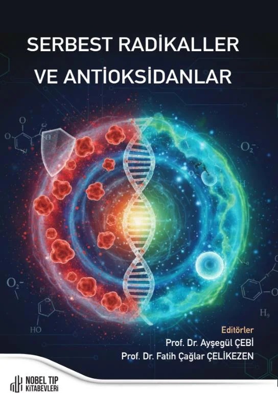 Serbest Radikaller ve Antioksidanlar – Nobel Tıp Kitabevleri kitap kapağı