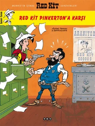 Red Kit Sayı: 38 Pinkerton’a Karşı – Tonino Benacquista – Yapı Kredi Yayınları kitap kapağı