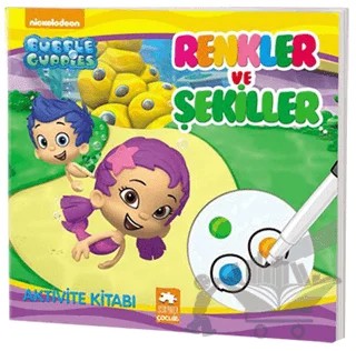 Kabarcık Çocuklar - Renkler ve Şekiller – Kolektif – Eksik Parça Yayınları kitap kapağı