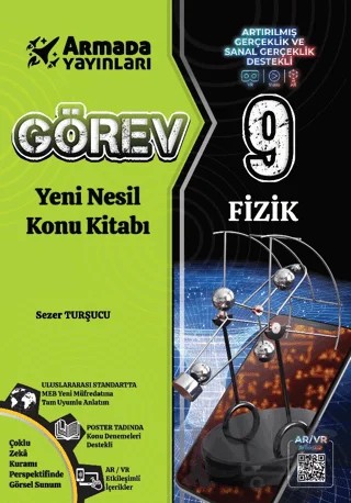 Görev 9. Sınıf Fizik Yeni Nesil Konu Kitabı – Sezer Turşucu – Armada Yayınları kitap kapağı