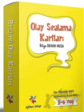 5-6 Yaş Olay Sıralama Kartları – Bilge Buhan Musa – Eğiten Kitap kitap kapağı