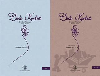 Dede Korkut Dresden Nüshası (2 Cilt Takım) – Sadettin Özçelik – Türk Dil Kurumu Yayınları kitap kapağı