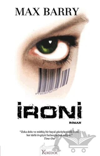 İroni – Max Barry – Koridor Yayıncılık kitap kapağı