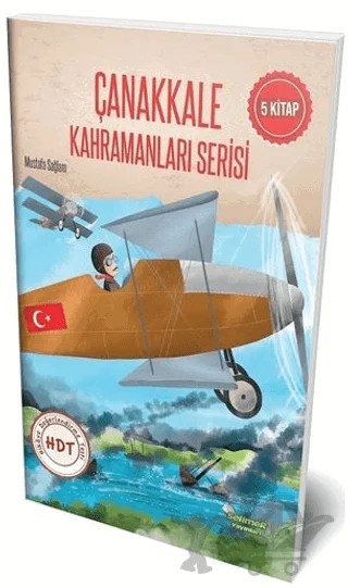 Çanakkale Kahramanları Seti (5 Kitap Takım) – Mustafa Sağlam – Selimer Yayınları kitap kapağı