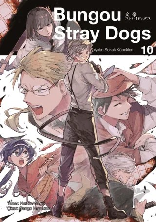 Bungou Stray Dogs 10 – Kafka Asagiri – Gerekli Şeyler Yayıncılık kitap kapağı