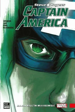Captain America Cilt 2 - Maria Hill’in Mahkemesi – Nick Spencer – Marmara Çizgi kitap kapağı