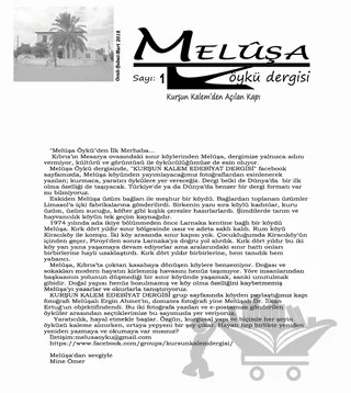 Meluşa Öykü Dergisi Sayı 1 Ocak - Şubat - Mart 2018 – Neziher Yayınları kitap kapağı