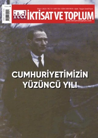 İktisat ve Toplum Dergisi 156. Sayı: Cumhuriyetimizin Yüzüncü Yılı – İktisat ve Toplum Dergisi kitap kapağı