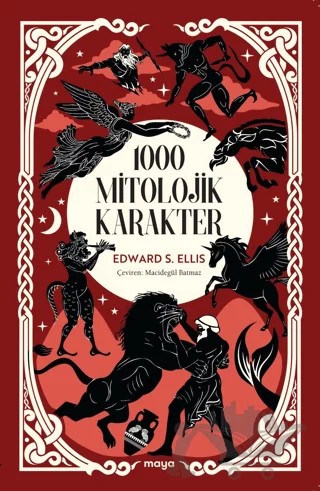 1000 Mitolojik Karakter – Edward S. Ellis – Maya Kitap kitap kapağı