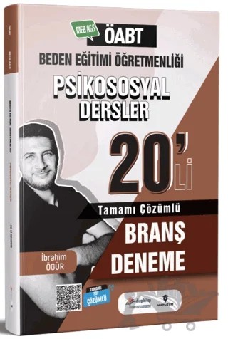 2027 MEB-AGS ÖABT Altın Gol BESYO Beden Eğitimi Öğretmenliği Psikososyal Dersler PDF Çözümlü 20 Deneme – İbrahim Ögür – Dizgi Kitap kitap kapağı