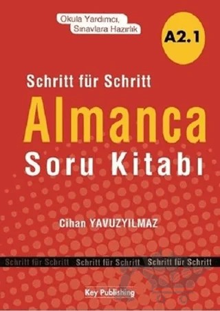 Almanca Soru Kitabı A2.1 – Cihan Yavuzyılmaz – Key Publishing kitap kapağı