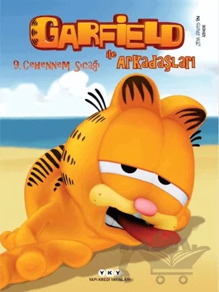 Garfield ile Arkadaşları 9: Cehennem Sıcağı – Jim Davis – Yapı Kredi Yayınları kitap kapağı