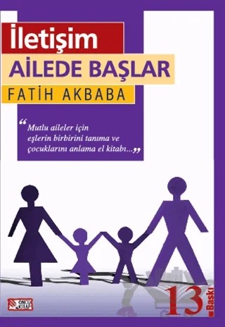 İletişim Ailede Başlar – Fatih Akbaba – Öncü Kitap kitap kapağı