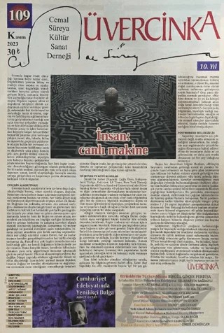 Üvercinka Dergisi: 109 Kasım 2023 – Üvercinka Dergisi kitap kapağı