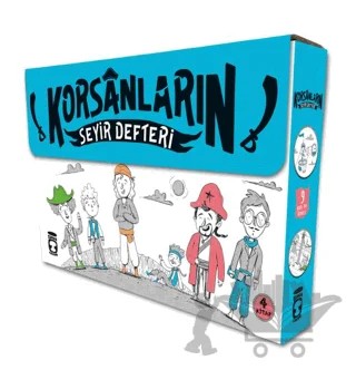 Korsanların Seyir Defteri (4 Kitap Takım) – Şeniz Baş – Timaş Çocuk kitap kapağı