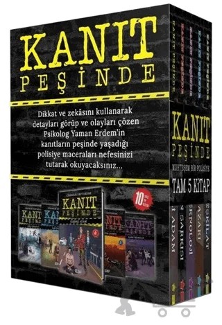 Kanıt Peşinde Set (5 Kitap Kutulu) – Cihangir Defterdar – Acayip Kitaplar kitap kapağı