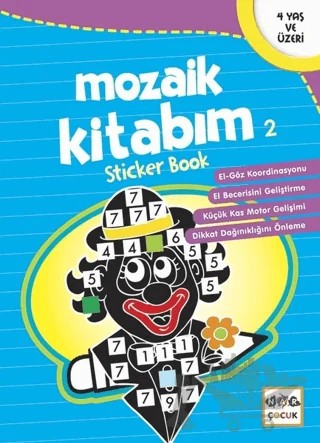 Mozaik Kitabım 2 – Kolektif – Nar Çocuk kitap kapağı