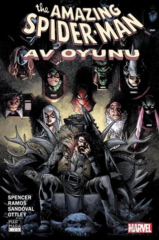 Spider-Man Vol 5 Cilt 4 - Av Oyunu – Nick Spencer – Marmara Çizgi kitap kapağı