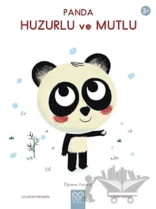 Panda Huzurlu ve Mutlu - Öğrenen Yavrular – Louison Nielman – 1001 Çiçek Kitaplar kitap kapağı