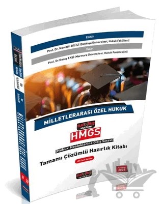 2025 HMGS Milletlerarası Özel Hukuk Tamamı Çözümlü Hazırlık Kitabı – Nurettin Bilici, Nuray Ekşi – Savaş Yayınevi kitap kapağı