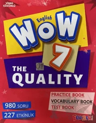Wow English 7 The Qualıty Fenomen Okul – Kolektif – Fenomen Yayınları kitap kapağı